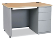 Steel office desk